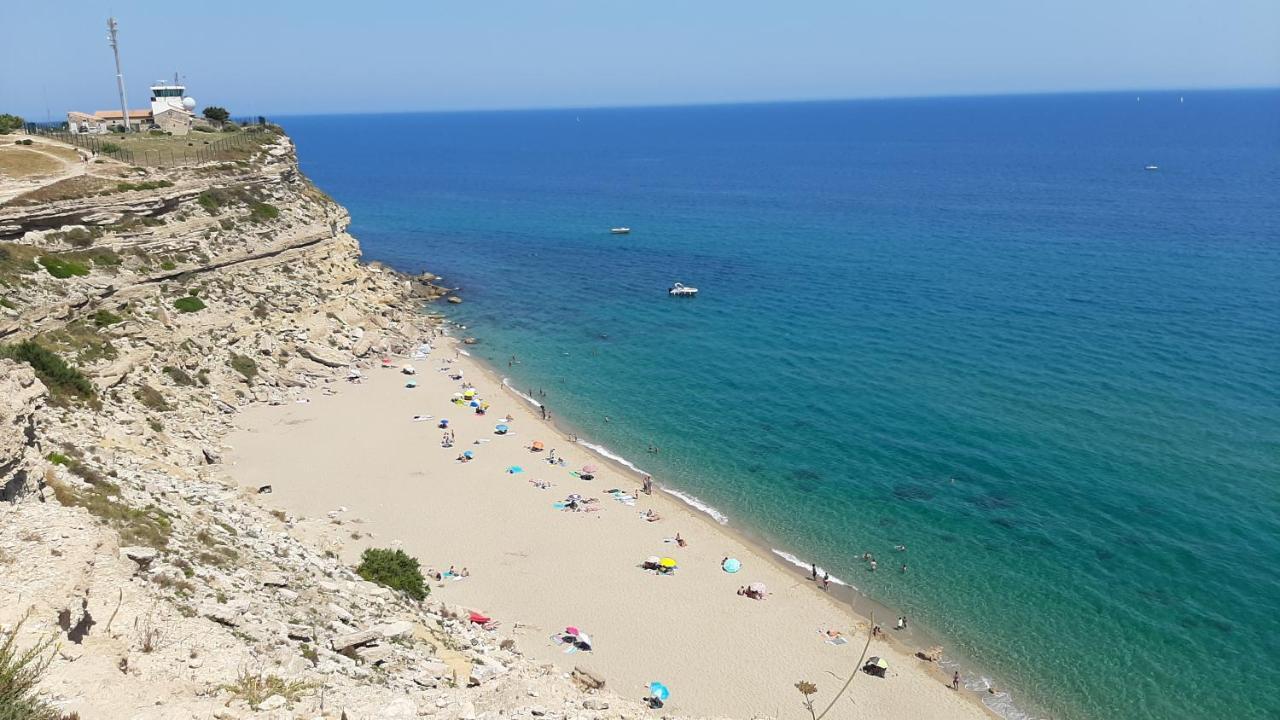 T2 Cabine Avec Tres Belle Vue Sur Le Port De Plaisance Leucate Exterior foto